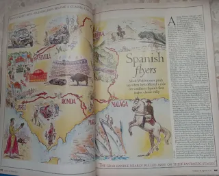 Revistas de coches, colección antigua