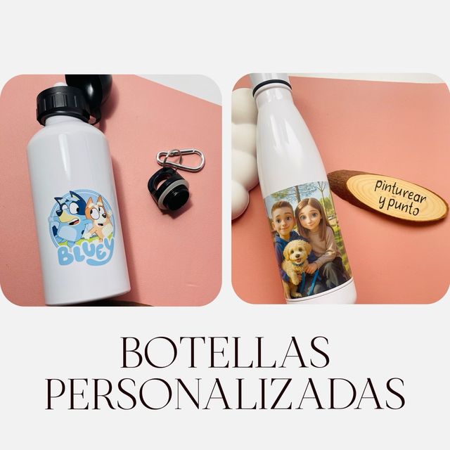 Botella de aluminio personalizada