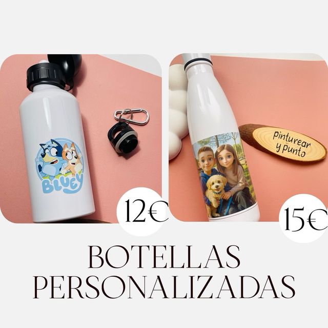 Botella de aluminio personalizada