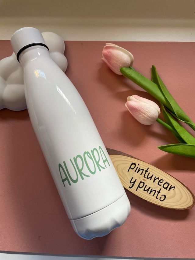 Botella de aluminio personalizada