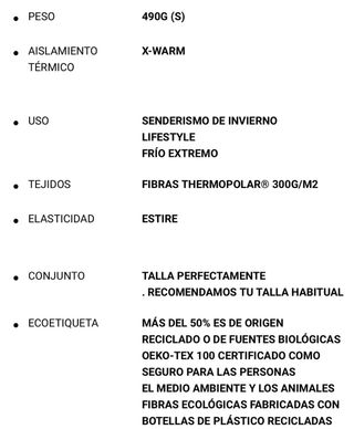 Chaqueta forro polar