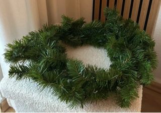 Ghirlanda Natalizia Abete Centrotavola Corona 25cm