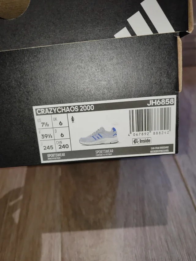 Adidas Crazychals 2000 Talla 39 sin estrenar