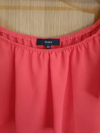 Blusa roja talla 40