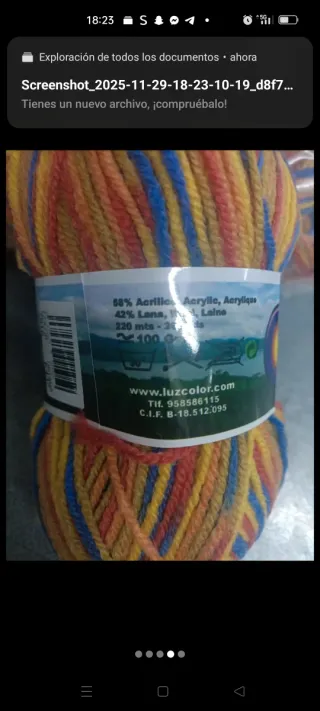 Lote 20 ovillos de lana 100gr