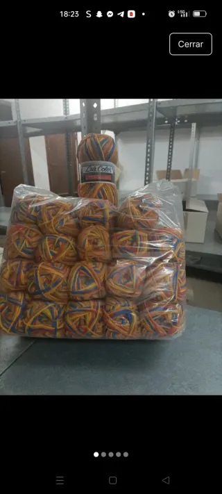 Lote 20 ovillos de lana 100gr