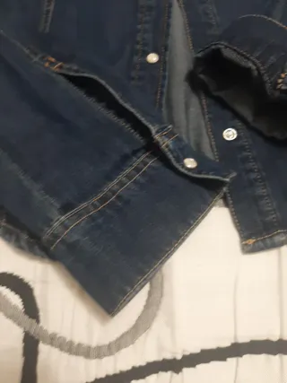 Camisa vaquera Mango entallada Talla XS