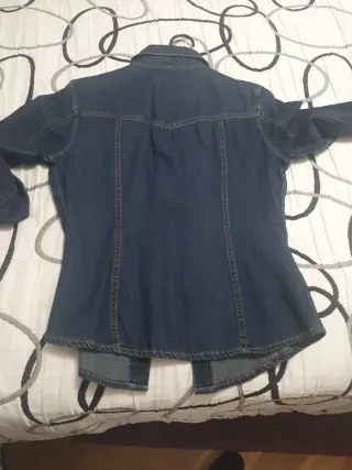 Camisa vaquera Mango entallada Talla XS