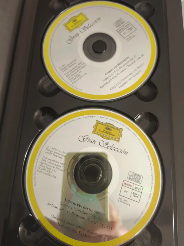 Beethoven Sinfonías 5, 6 y 9 CD