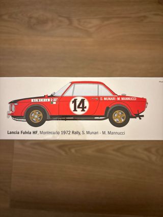Italeri Lancia Fulvia HF Rally 1:24 New!!