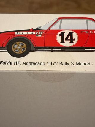 Italeri Lancia Fulvia HF Rally 1:24 New!!