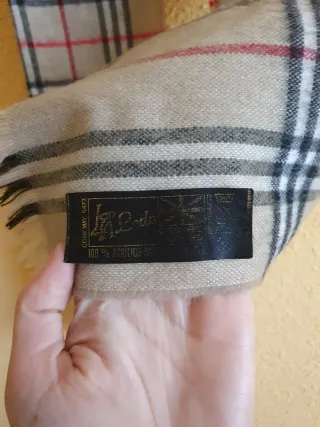 Bufanda Clásica Beige