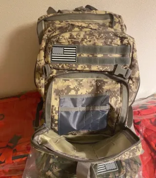 Mochila Táctica Militar MOLLE Resistente Agua