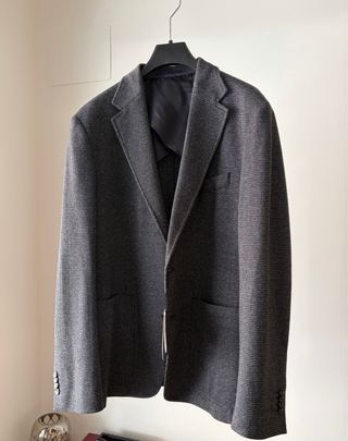 Americana Hombre Gris