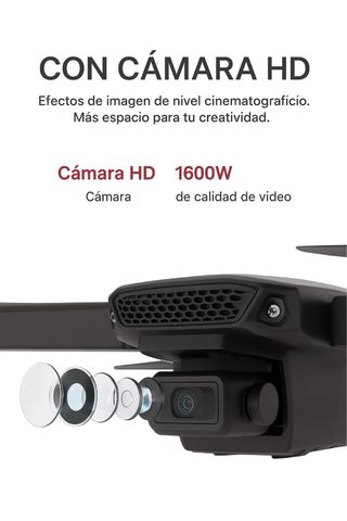Dron HD - Mando con pantalla y Accesorios – Nuevo