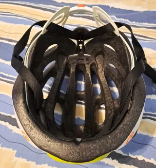 Casco Ciclismo Giro Foray Blanco/Amarillo