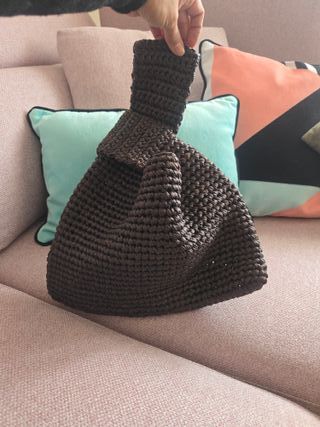 Bolso nudo japonés tejido a mano