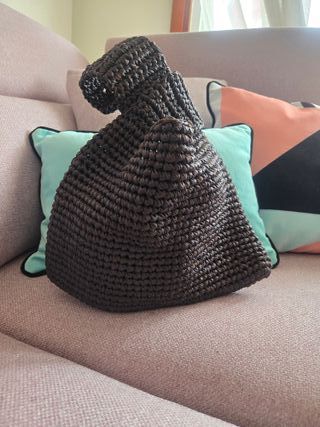 Bolso nudo japonés tejido a mano