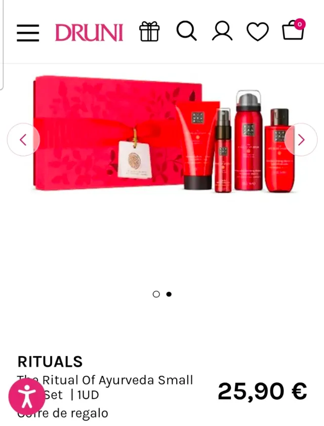 Cofre Regalo Rituals Ayurveda