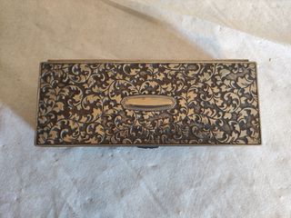 Portagioie in Argento con Finiture Floreali