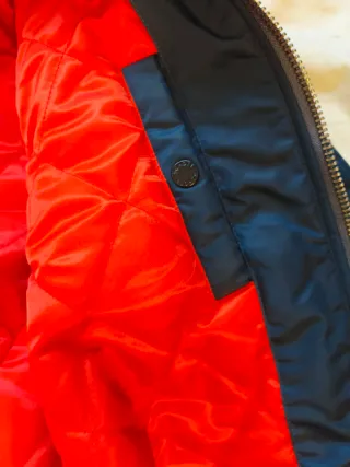 Chaqueta Bomber Schott MA-1 Azul