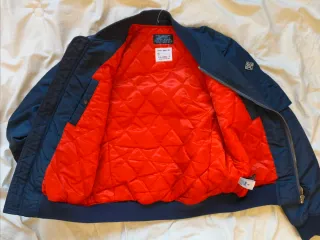 Chaqueta Bomber Schott MA-1 Azul