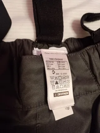 Pantalón nieve niño/a con tirantes