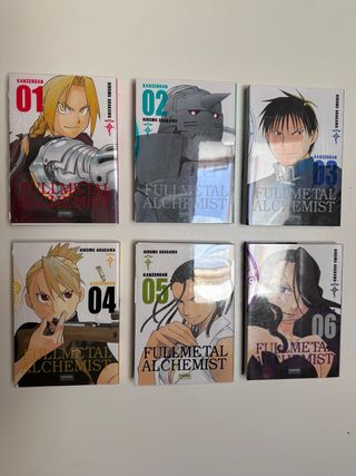 Fullmetal Alchemist Kanzenban números 1 al 6