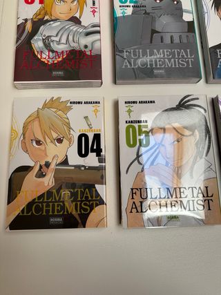 Fullmetal Alchemist Kanzenban números 1 al 6