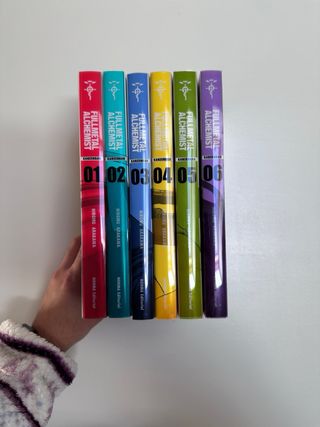 Fullmetal Alchemist Kanzenban números 1 al 6