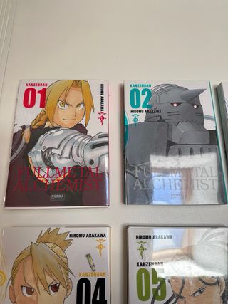 Fullmetal Alchemist Kanzenban números 1 al 6