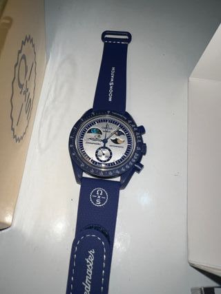 Omega Swatch Moonshine Gold