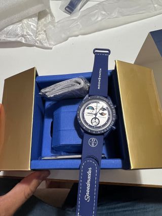 Omega Swatch Moonshine Gold