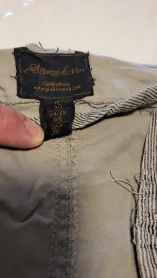 Brezza Di Mare Cargo Shorts Beige