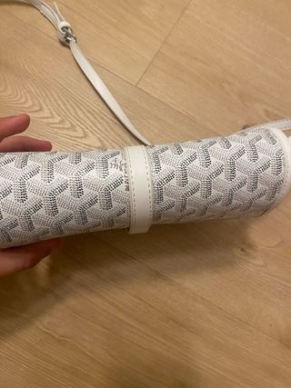 Tracolla Goyard bianca