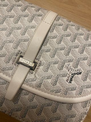 Tracolla Goyard bianca