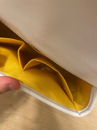 Tracolla Goyard bianca