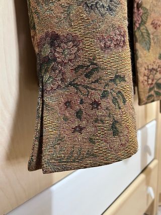 Americana vintage bordada floral