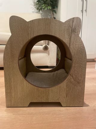 Casita Rascador Gato Catit