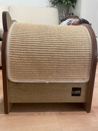 Casita Rascador Gato Catit