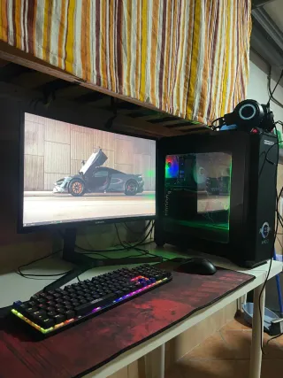 Pack PC Gaming Ryzen 5 + GTX 1060 + Monitor 144Hz