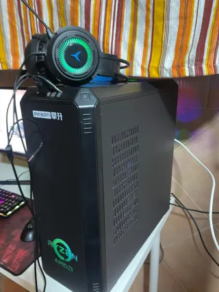 Pack PC Gaming Ryzen 5 + GTX 1060 + Monitor 144Hz