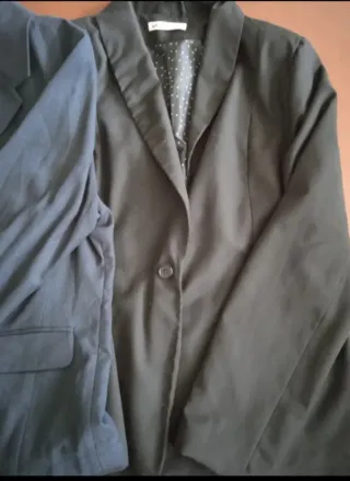 Lote 2 chaquetas mujer Talla L, XL