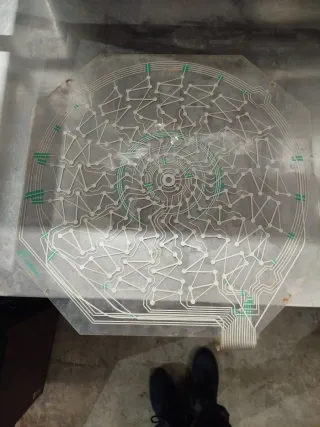 Placa sensores diana kursaal