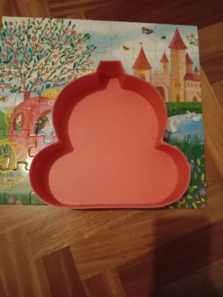 Puzzle 54 piezas Djeco Carruaje Princesa