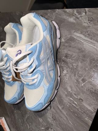 ASICS Zapatillas Deportivas Azul Blanco tall 42.5
