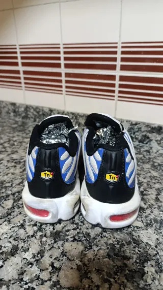 Zapatillas Nike Air Max Plus TN Blancas Azules