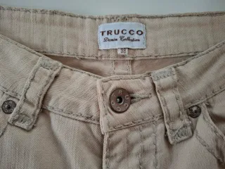 Pantalón vaquero Trucco beige