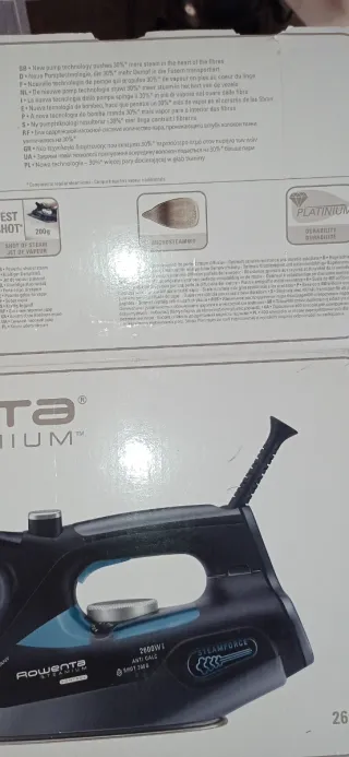 Plancha Rowenta Steamium Negra