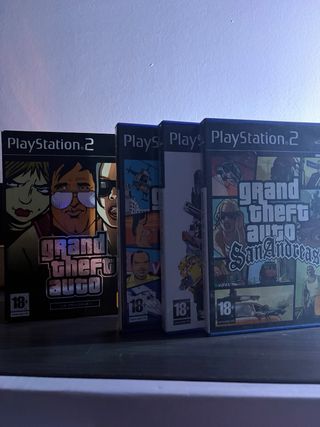 Grand Theft Auto La Trilogía PS2